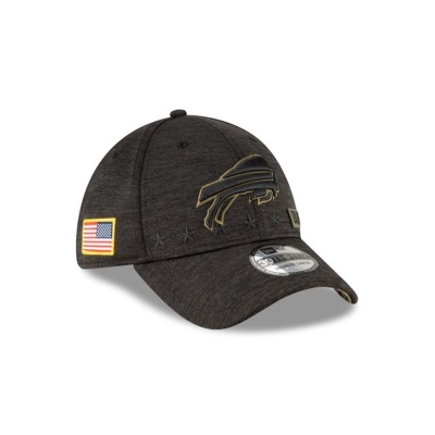 Buffalo Bills Gorra | New Era NFL Salute To Service 39thirty Stretch Fit Cap Mexico - Negros